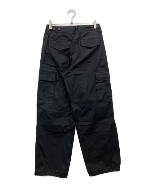 musinsa standard（ムシンサスタンダード）musinsa standard (ムシンサスタンダード) ワイドカーゴパンツ ブラック サイズ:27の古着・服飾アイテム