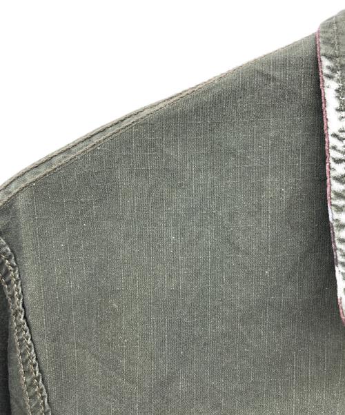 ALPHA（アルファ）ALPHA (アルファ) beautiful people (ビューティフルピープル) double-end camouflage field jacket カーキ サイズ:36の古着・服飾アイテム