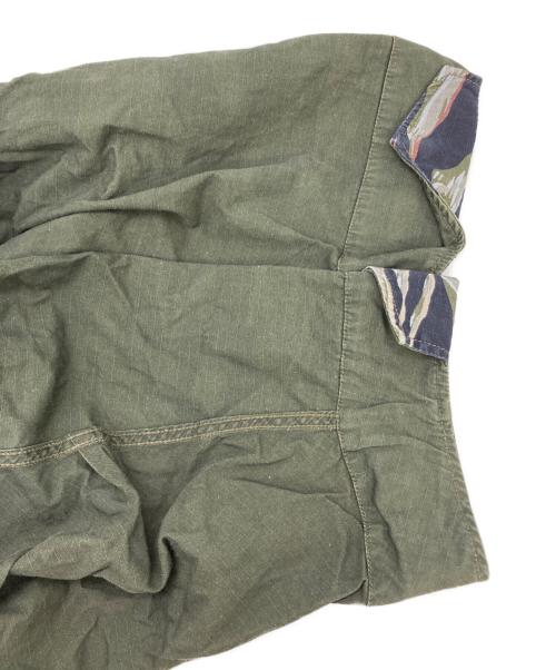 ALPHA（アルファ）ALPHA (アルファ) beautiful people (ビューティフルピープル) double-end camouflage field jacket カーキ サイズ:36の古着・服飾アイテム