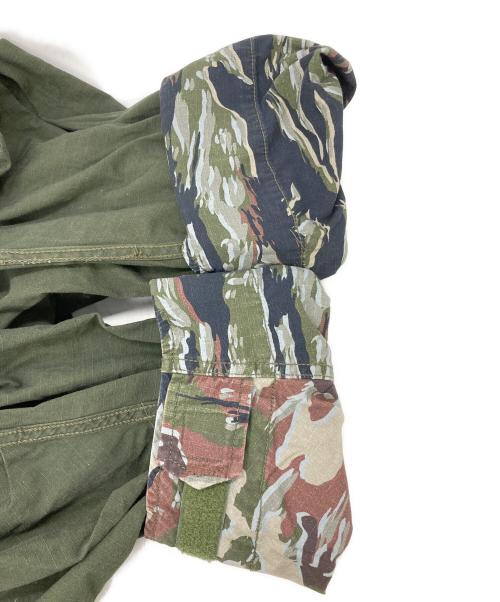 ALPHA（アルファ）ALPHA (アルファ) beautiful people (ビューティフルピープル) double-end camouflage field jacket カーキ サイズ:36の古着・服飾アイテム