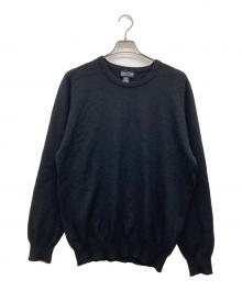 LAND'S END（ランズエンド）の古着「90s カシミヤニット」｜ネイビー