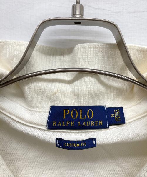 POLO RALPH LAUREN（ポロ・ラルフローレン）POLO RALPH LAUREN (ポロ・ラルフローレン) ビッグポニーポロシャツ ホワイト サイズ:M 175/96Aの古着・服飾アイテム