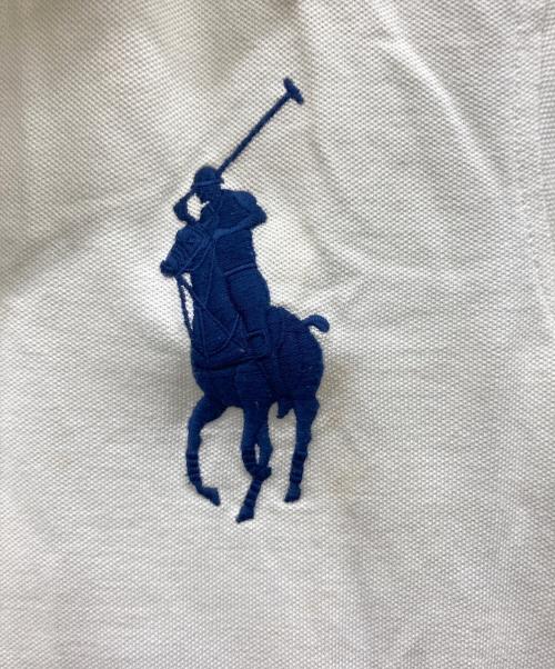 POLO RALPH LAUREN（ポロ・ラルフローレン）POLO RALPH LAUREN (ポロ・ラルフローレン) ビッグポニーポロシャツ ホワイト サイズ:M 175/96Aの古着・服飾アイテム