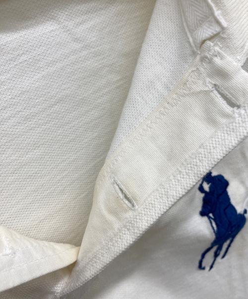 POLO RALPH LAUREN（ポロ・ラルフローレン）POLO RALPH LAUREN (ポロ・ラルフローレン) ビッグポニーポロシャツ ホワイト サイズ:M 175/96Aの古着・服飾アイテム