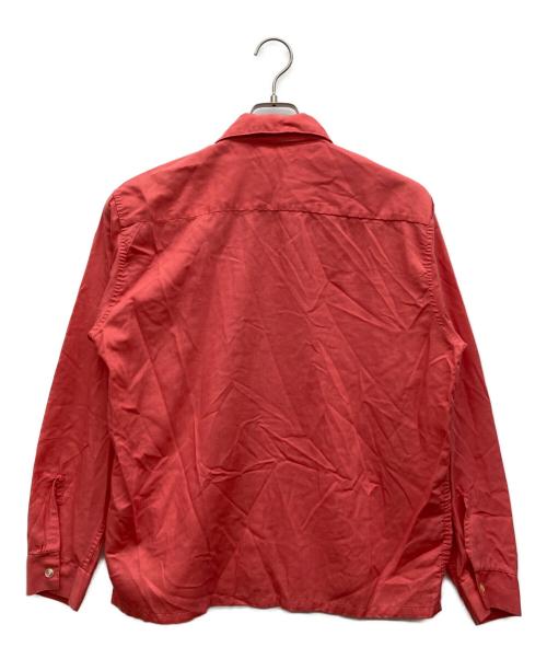 PERMANENT PRESS（パーマネントプレス）PERMANENT PRESS (パーマネントプレス) 襟芯シャツ サーモンピンク サイズ:表記なしの古着・服飾アイテム