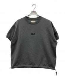 WIND AND SEA（ウィンダンシー）の古着「ブークレット ショートスリーブ Tシャツ」｜グレー