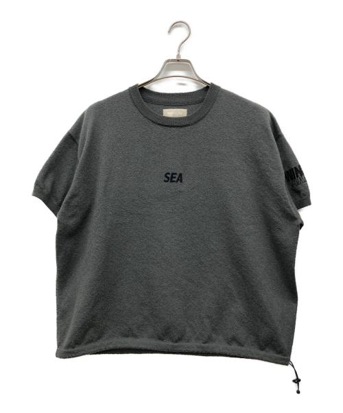 WIND AND SEA（ウィンダンシー）WIND AND SEA (ウィンダンシー) ブークレット ショートスリーブ Tシャツ グレー サイズ:Mの古着・服飾アイテム