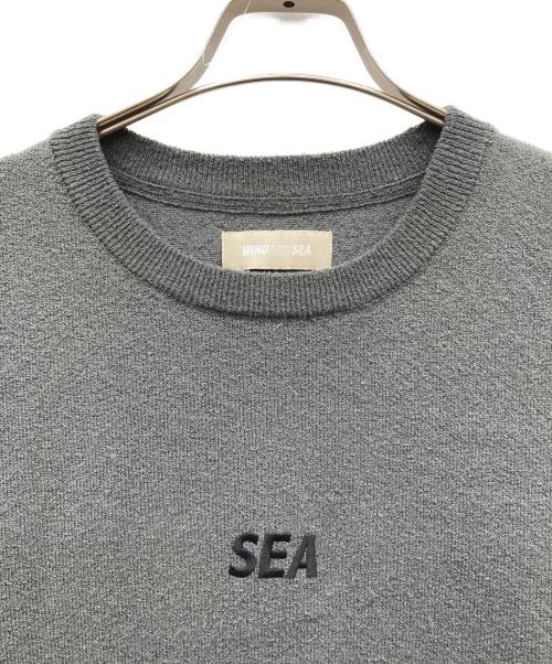 WIND AND SEA（ウィンダンシー）WIND AND SEA (ウィンダンシー) ブークレット ショートスリーブ Tシャツ グレー サイズ:Mの古着・服飾アイテム