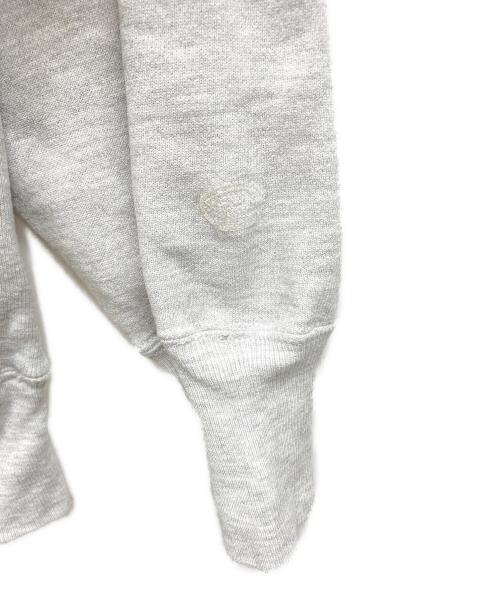 Champion（チャンピオン）Champion (チャンピオン) 三段中抜きカプセルプリントリバースウィーブスウェット グレー サイズ:X-LARGEの古着・服飾アイテム