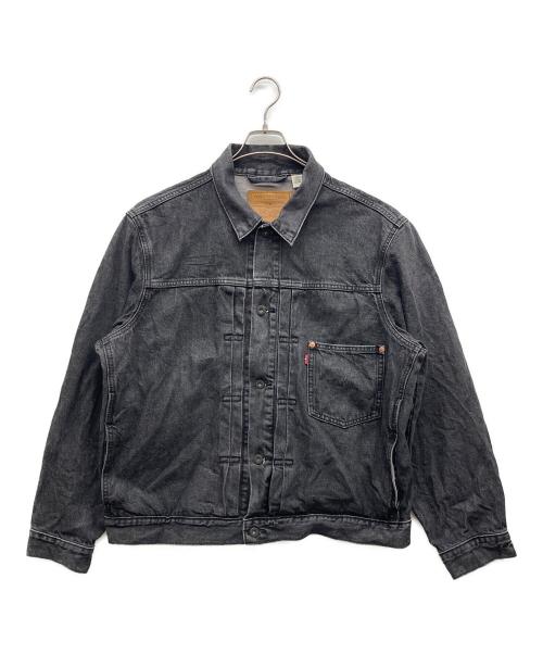 LEVI'S PReMIUM（リーバイス プレミアム）LEVI'S PReMIUM (リーバイス プレミアム) 1st TRUCKER JACKET ブラック サイズ:Ｌの古着・服飾アイテム