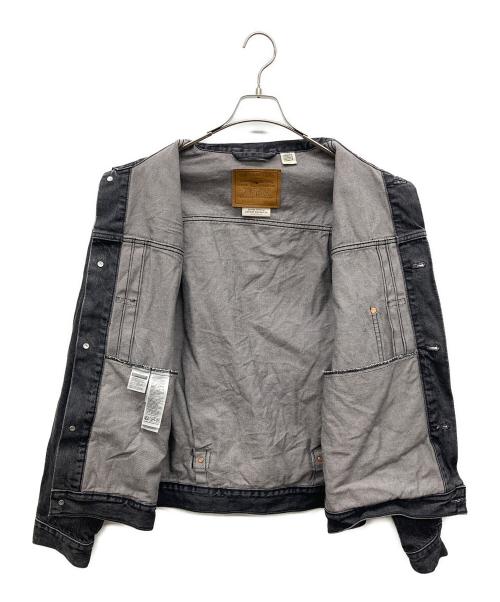 LEVI'S PReMIUM（リーバイス プレミアム）LEVI'S PReMIUM (リーバイス プレミアム) 1st TRUCKER JACKET ブラック サイズ:Ｌの古着・服飾アイテム