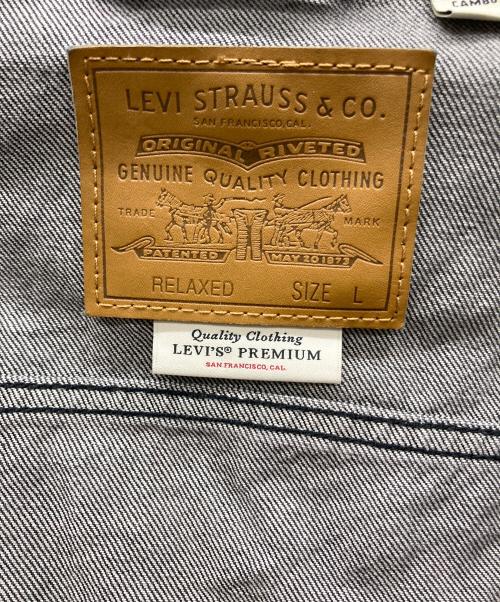 LEVI'S PReMIUM（リーバイス プレミアム）LEVI'S PReMIUM (リーバイス プレミアム) 1st TRUCKER JACKET ブラック サイズ:Ｌの古着・服飾アイテム