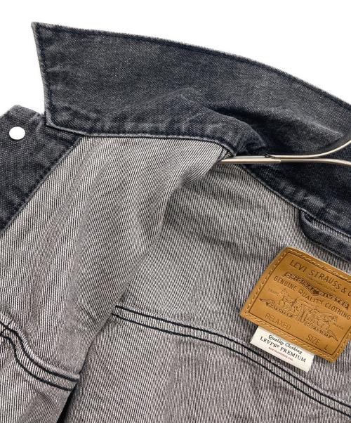 LEVI'S PReMIUM（リーバイス プレミアム）LEVI'S PReMIUM (リーバイス プレミアム) 1st TRUCKER JACKET ブラック サイズ:Ｌの古着・服飾アイテム