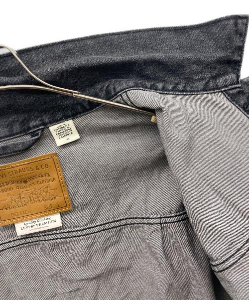 LEVI'S PReMIUM（リーバイス プレミアム）LEVI'S PReMIUM (リーバイス プレミアム) 1st TRUCKER JACKET ブラック サイズ:Ｌの古着・服飾アイテム
