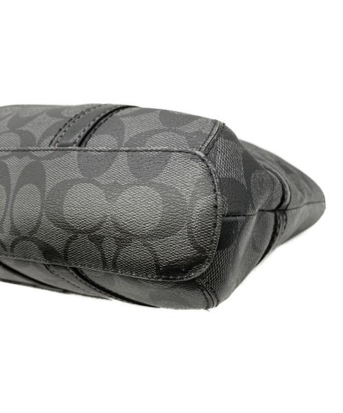COACH（コーチ）COACH (コーチ) シグネチャートートバッグ ブラックの古着・服飾アイテム