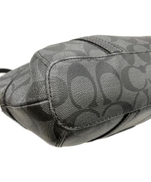 COACH（コーチ）COACH (コーチ) シグネチャートートバッグ ブラックの古着・服飾アイテム