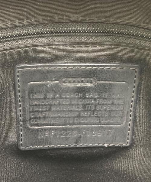 COACH（コーチ）COACH (コーチ) シグネチャートートバッグ ブラックの古着・服飾アイテム