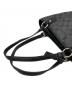 中古・古着 COACH (コーチ) シグネチャートートバッグ ブラック：8000円