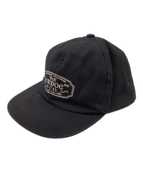 THE H.W.DOG&CO.（エイチダブリュードッグアンドコー）THE H.W.DOG&CO. (エイチダブリュードッグアンドコー) キャップ ブラック サイズ:ONEの古着・服飾アイテム