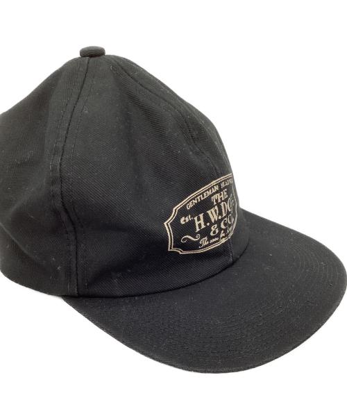 THE H.W.DOG&CO.（エイチダブリュードッグアンドコー）THE H.W.DOG&CO. (エイチダブリュードッグアンドコー) キャップ ブラック サイズ:ONEの古着・服飾アイテム