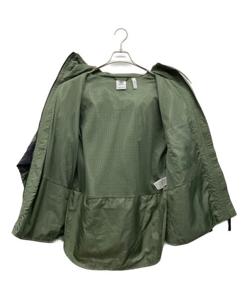 adidas（アディダス）adidas (アディダス) アドベンチャー ウインドブレーカー グリーン サイズ:Sの古着・服飾アイテム