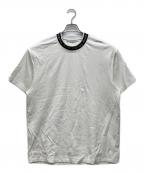 Acne studiosアクネ ストゥディオズ）の古着「ネックロゴTシャツ」｜ホワイト