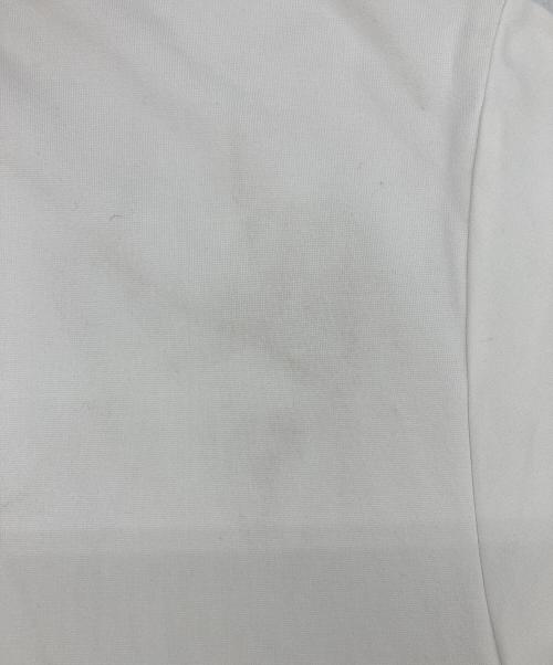 Acne studios（アクネ ストゥディオズ）ACNE STUDIOS (アクネ ストゥディオズ) ネックロゴTシャツ ホワイト サイズ:Lの古着・服飾アイテム