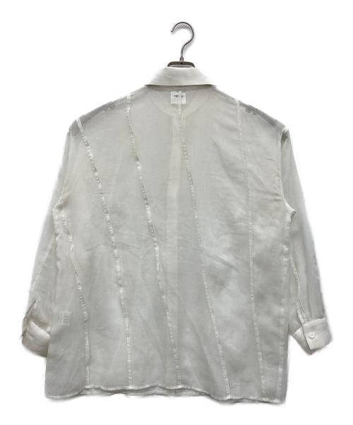 meer.（メーア）MEER. (メーア) シアーシャツ ホワイト サイズ:なしの古着・服飾アイテム