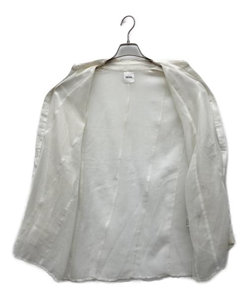 meer.（メーア）MEER. (メーア) シアーシャツ ホワイト サイズ:なしの古着・服飾アイテム