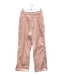 TODAYFUL（トゥデイフル）の古着「Chunky Corduroy Pants」｜ピンク