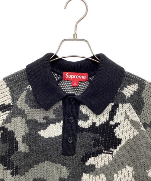 SUPREME（シュプリーム）Supreme (シュプリーム) Small Box Polo Sweater カーキ サイズ:Mの古着・服飾アイテム