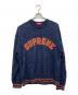 Supreme（シュプリーム）の古着「Textured Arc Sweater」｜ネイビー