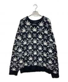 HUF（ハフ）の古着「ARCTIC PLANTLIFE CREWNECK」｜ブラック