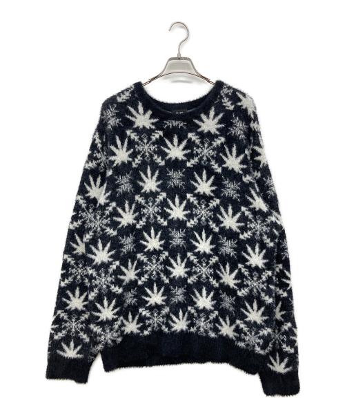 HUF（ハフ）HUF (ハフ) ARCTIC PLANTLIFE CREWNECK ブラック サイズ:Ｌの古着・服飾アイテム