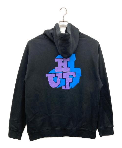 HUF（ハフ）HUF (ハフ) MOREX P/O HOODIE ブラック サイズ:XLの古着・服飾アイテム