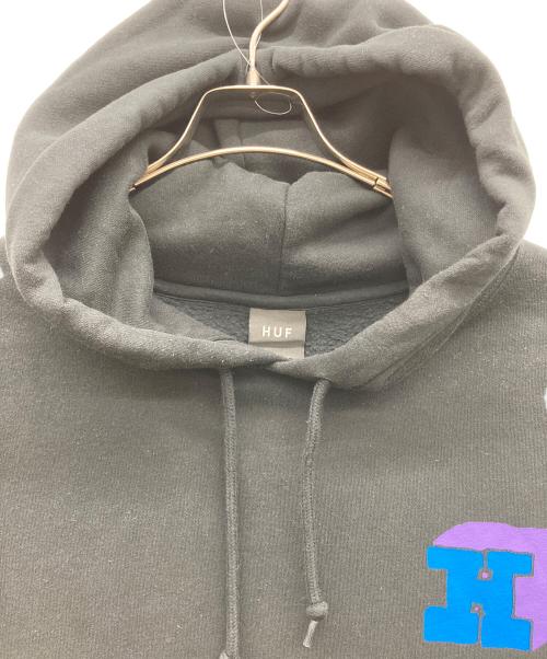 HUF（ハフ）HUF (ハフ) MOREX P/O HOODIE ブラック サイズ:XLの古着・服飾アイテム