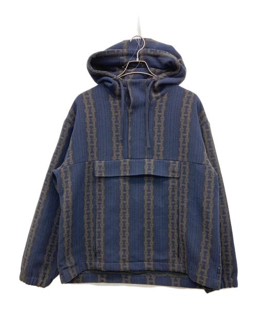 HUF（ハフ）HUF (ハフ) Towner Anorak Jacket ネイビー サイズ:Ｌの古着・服飾アイテム