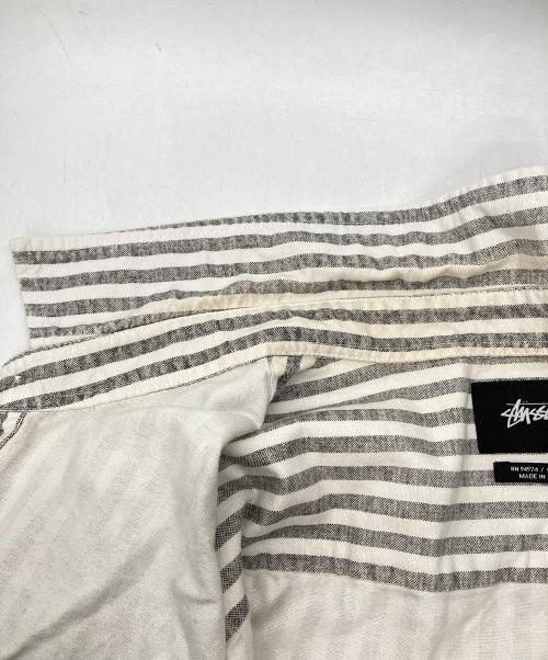 stussy（ステューシー）stussy (ステューシー) 半袖シャツ グレー サイズ:Lの古着・服飾アイテム