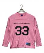 BoTTボット）の古着「Cotton Football Shirt」｜ピンク