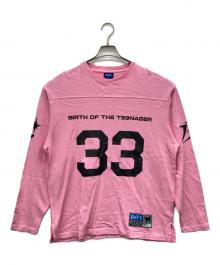 BoTT（ボット）の古着「Cotton Football Shirt」｜ピンク