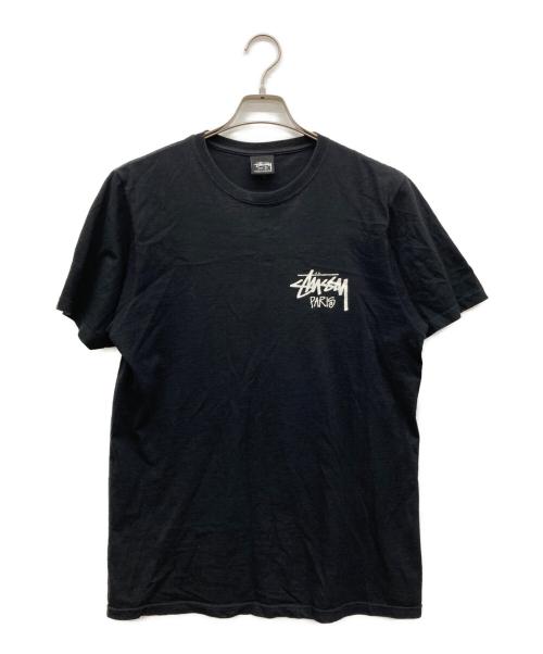 stussy（ステューシー）stussy (ステューシー) プリントTシャツ ブラック サイズ:Sの古着・服飾アイテム
