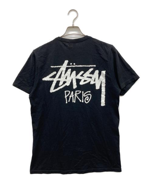 stussy（ステューシー）stussy (ステューシー) プリントTシャツ ブラック サイズ:Sの古着・服飾アイテム