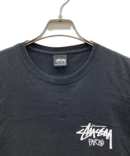 stussy（ステューシー）stussy (ステューシー) プリントTシャツ ブラック サイズ:Sの古着・服飾アイテム