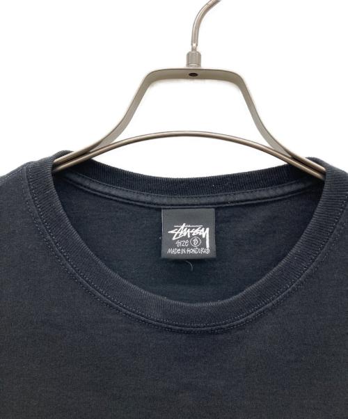 stussy（ステューシー）stussy (ステューシー) プリントTシャツ ブラック サイズ:Sの古着・服飾アイテム