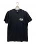 stussy（ステューシー）の古着「プリントTシャツ」｜ブラック