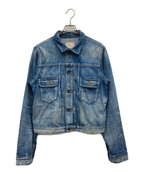 POLO RALPH LAUREN（ポロ・ラルフローレン）POLO RALPH LAUREN (ポロ・ラルフローレン) 2ndタイプデニムジャケット インディゴ サイズ:Mの古着・服飾アイテム