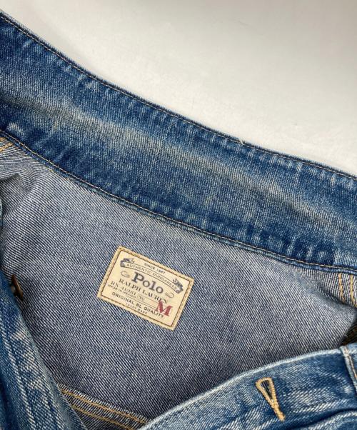 POLO RALPH LAUREN（ポロ・ラルフローレン）POLO RALPH LAUREN (ポロ・ラルフローレン) 2ndタイプデニムジャケット インディゴ サイズ:Mの古着・服飾アイテム