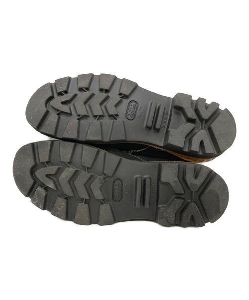 DIESEL（ディーゼル）DIESEL (ディーゼル) デニム地切替3ホールダービーシューズ ブラック サイズ:41の古着・服飾アイテム