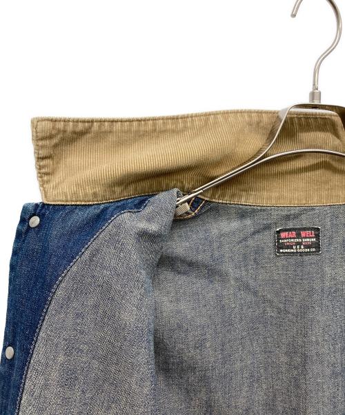 Ues（ウエス）UES (ウエス) ハンティングデニムジャケット インディゴ サイズ:1の古着・服飾アイテム