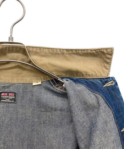 Ues（ウエス）UES (ウエス) ハンティングデニムジャケット インディゴ サイズ:1の古着・服飾アイテム